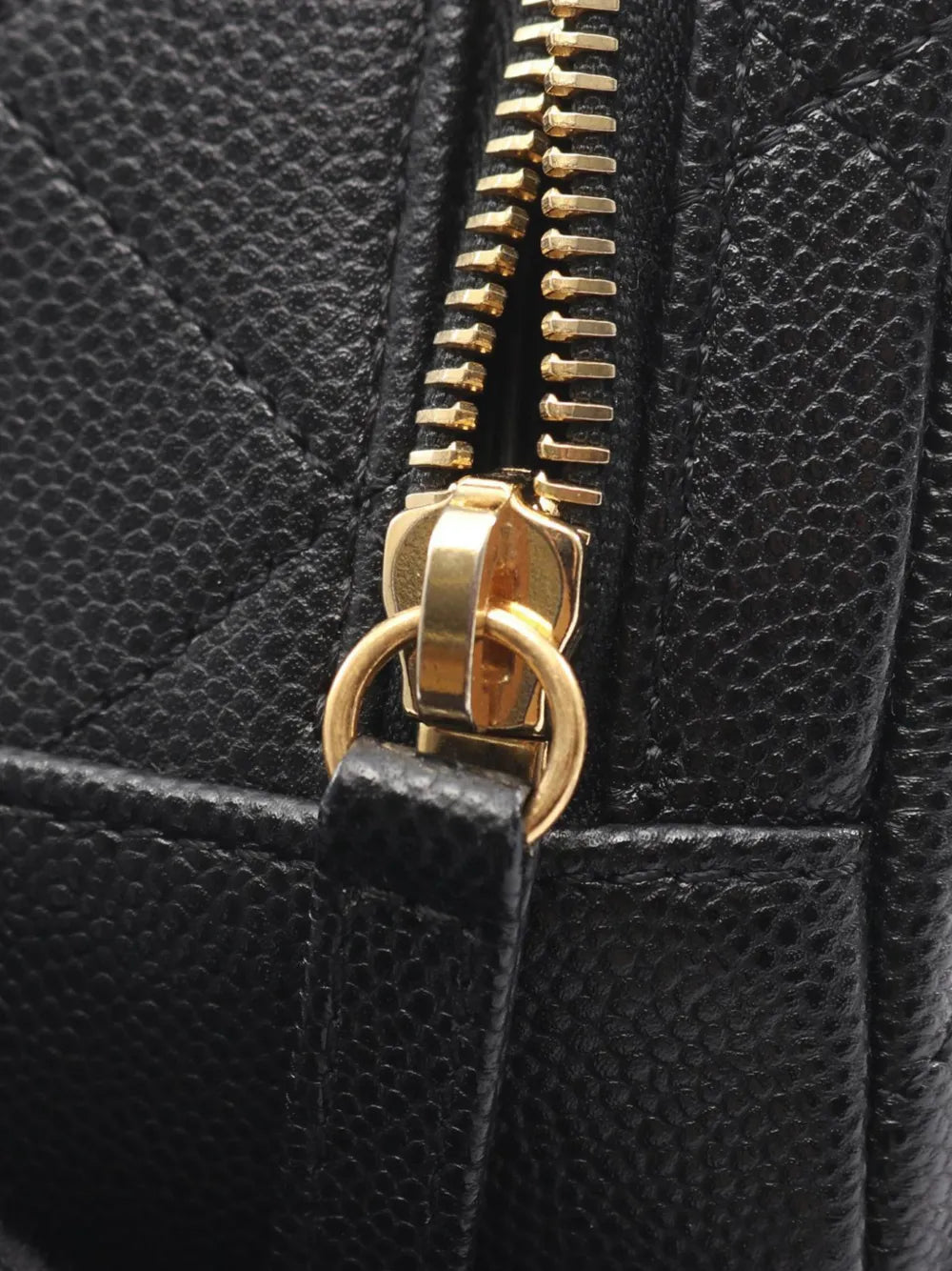 Chanel Pre Owned 2021 2026 Medium Caviar Cc Top Handle Vanity Case Shoulder Bag — Same as shown — Size One Size — Side View