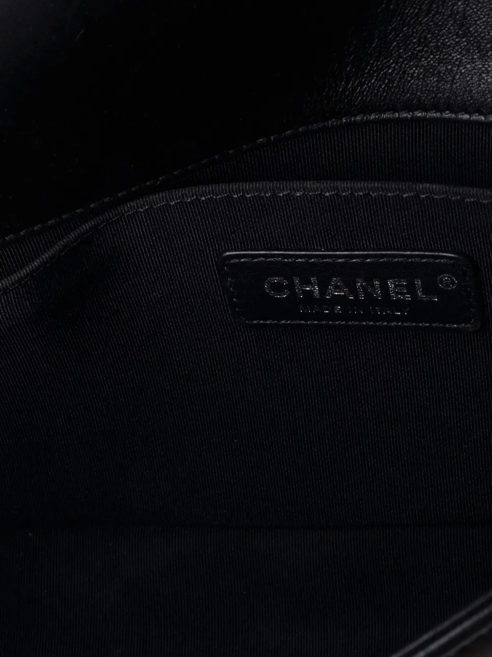 Chanel Pre Owned Boy Flap Bag Sequin Quilted Calfskin Old Medium Shoulder Bag — Same as shown — Size One Size — Lifestyle View