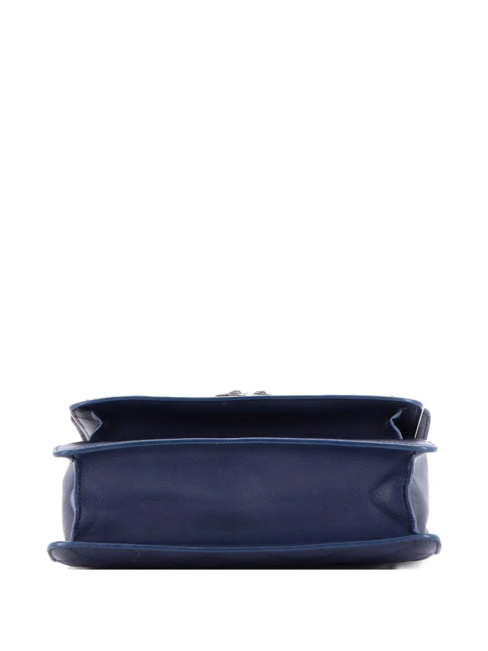 Chanel Pre Owned Cc Box Flap Bag Quilted Calfskin Small Shoulder Bag — Same as shown — Size One Size — Top View