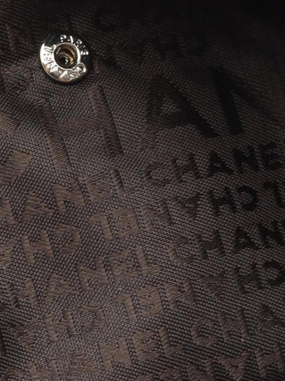 Chanel Pre Owned 2004 2005 Caviar Chocolate Bar Shoulder Bag — Same as shown — Size One Size — Side View