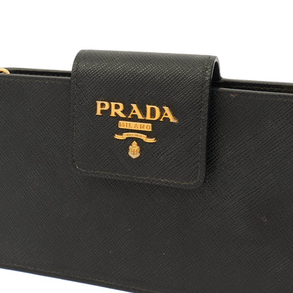 Prada Wallet Wallet in Black, Leather — Alternate View 13