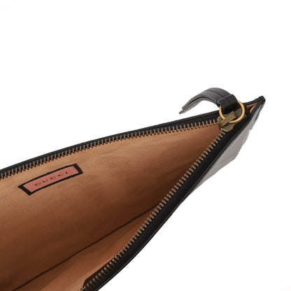 Gucci Clutch Clutch in Black, Leather — Alternate View 7