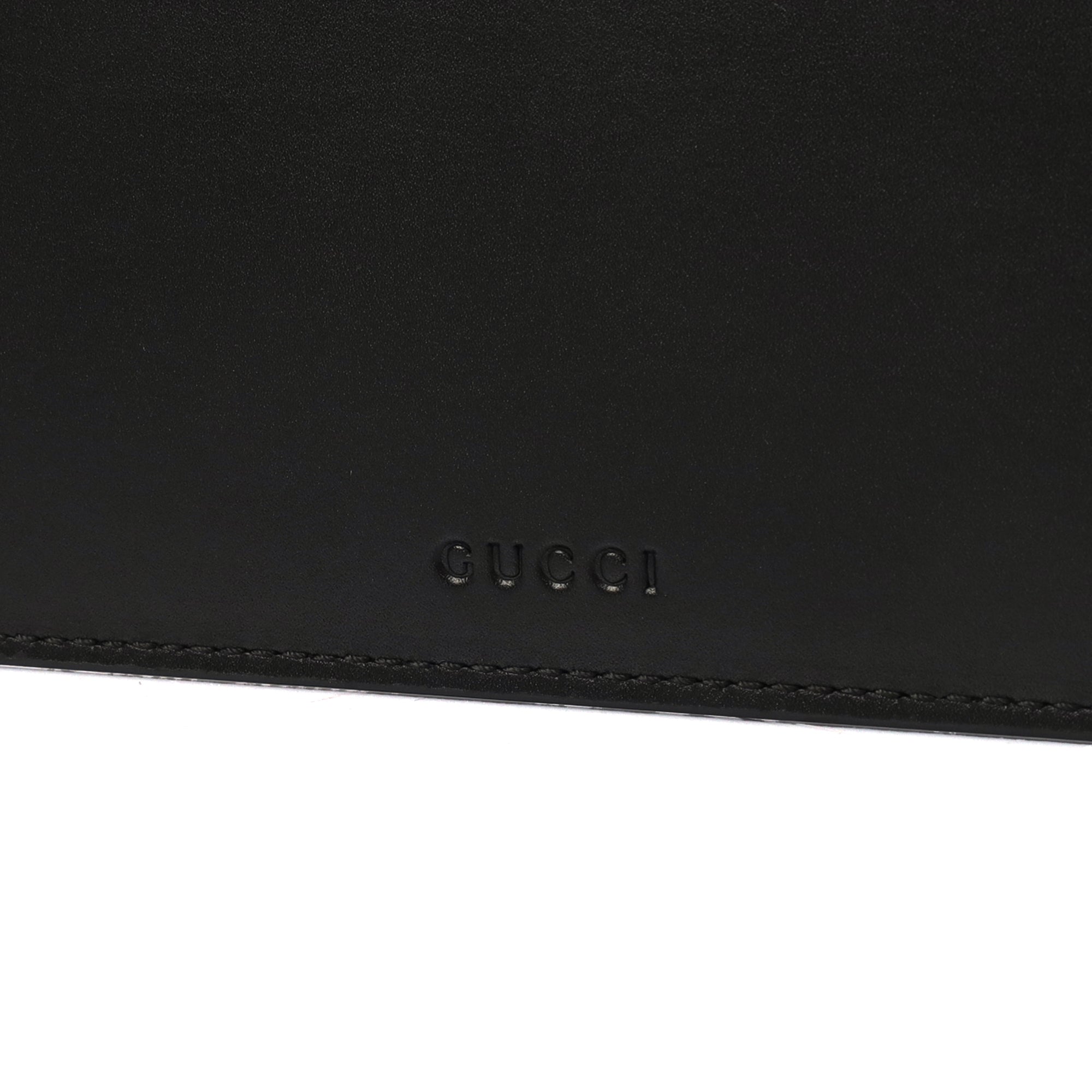 Gucci Clutch Clutch in Black, Leather — Detail View