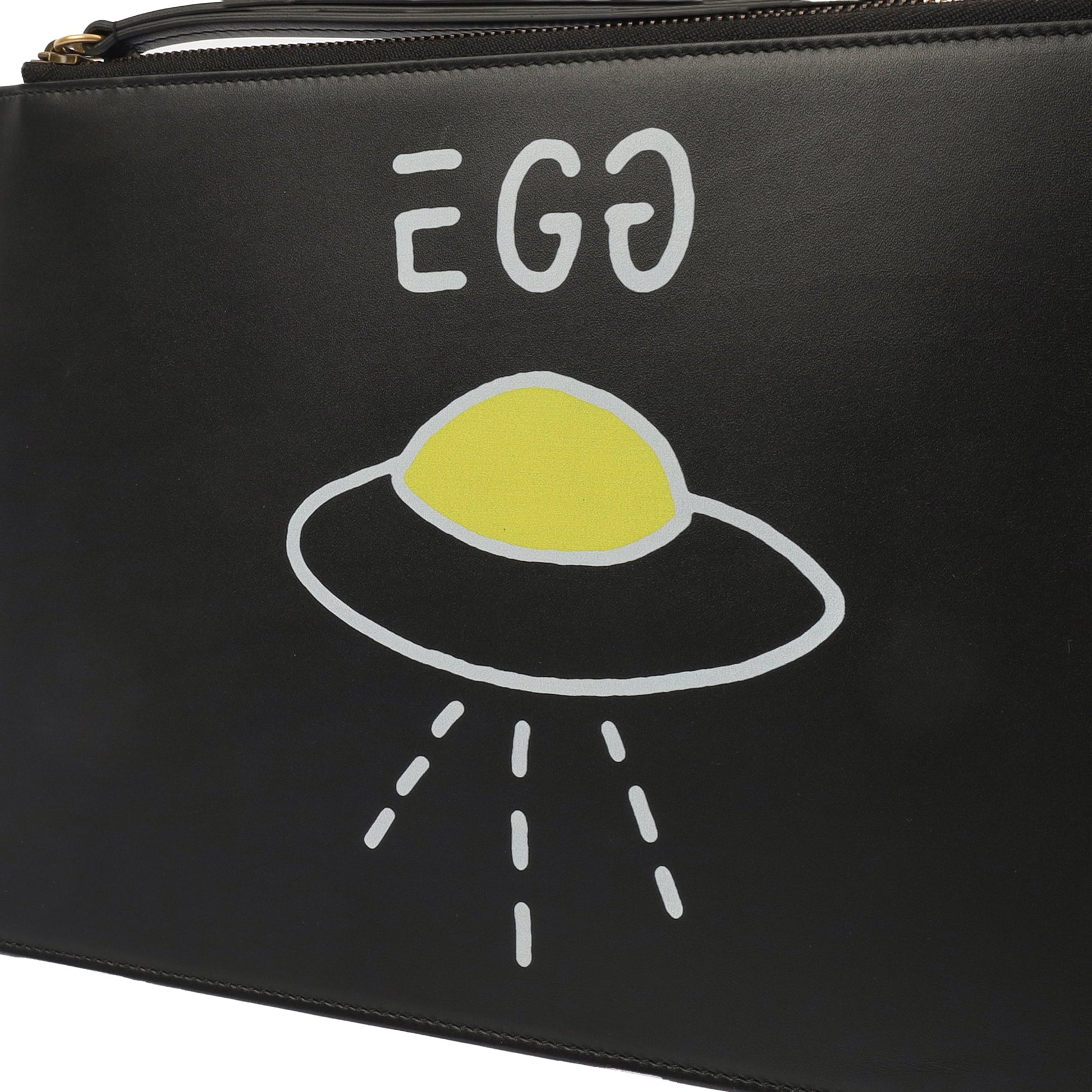Gucci Clutch Clutch in Black, Leather — Alternate View 13