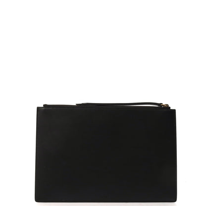 Gucci Clutch Clutch in Black, Leather — Back View