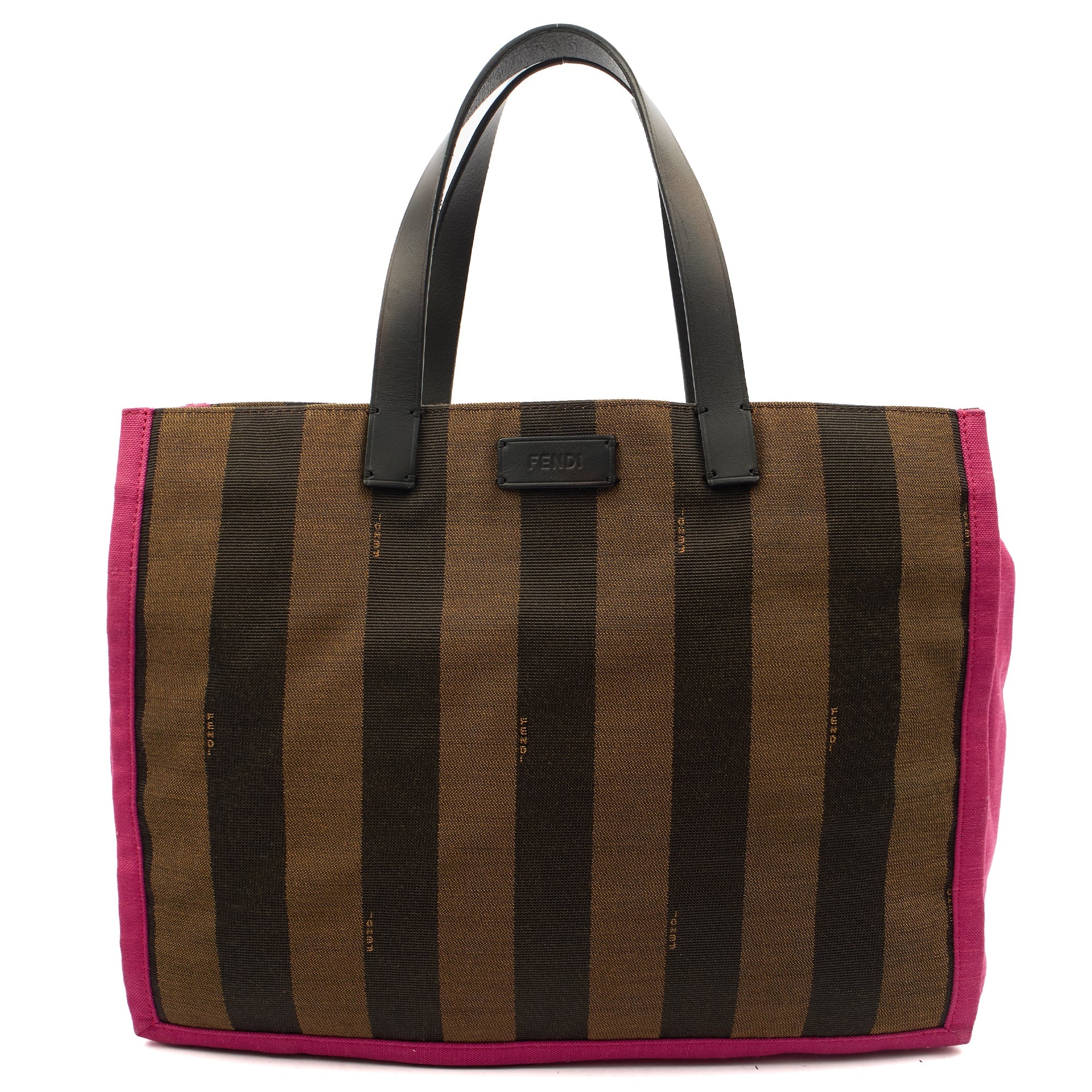 Fendi Tote Vintage Tote in Zucca FF, Canvas — Alternate View 8