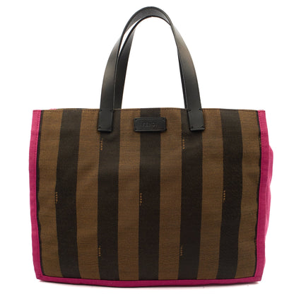 Fendi Tote Vintage Tote in Zucca FF, Canvas — Alternate View 8
