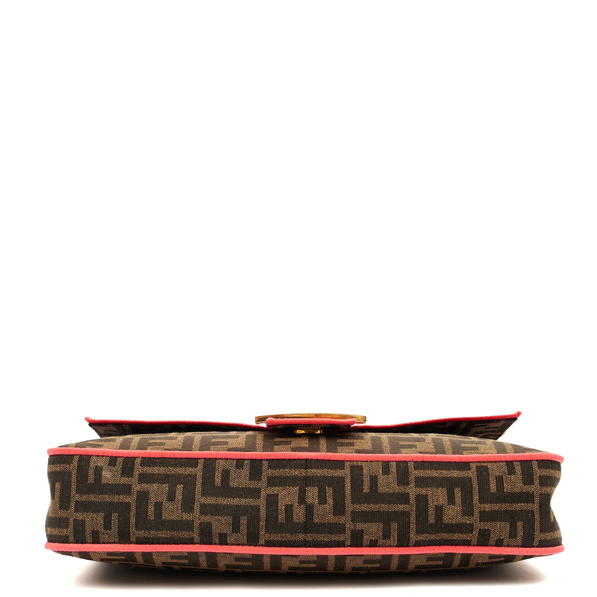Fendi Cross Body Baguette - Large in Zucca FF, Canvas — Alternate View 10
