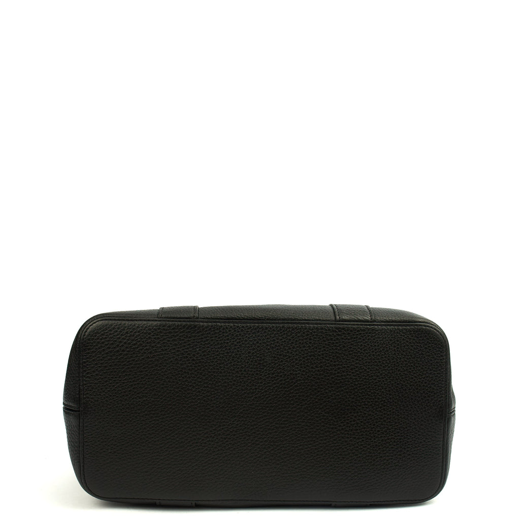Mulberry Backpack Bayswater Backpack in Black, Leather — Top View