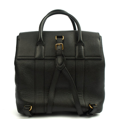 Mulberry Backpack Bayswater Backpack in Black, Leather — Alternate View 9