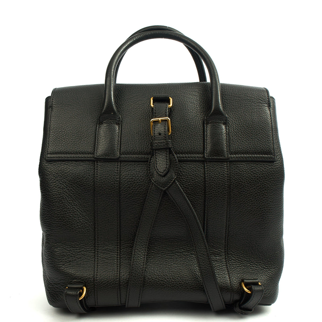 Mulberry Backpack Bayswater Backpack in Black, Leather — Alternate View 15