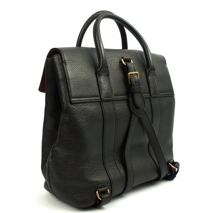 Mulberry Backpack Bayswater Backpack in Black, Leather — Alternate View 8