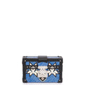 Louis Vuitton Petit Malle in Epi Denim, Epi Leather — Front View