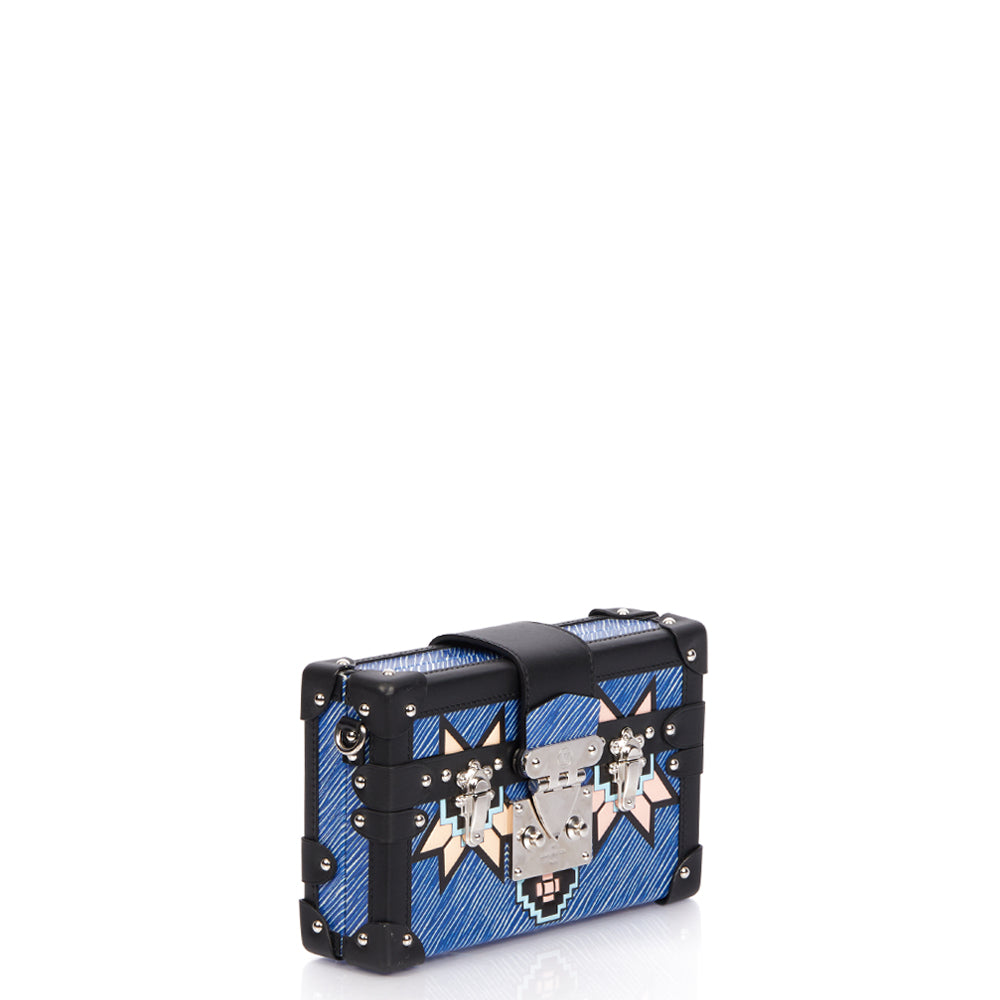 Louis Vuitton Petit Malle in Epi Denim, Epi Leather — Alternate View 9