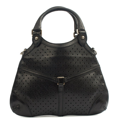 Gucci Top Handle Reins Hobo in Black, Leather — Alternate View 15