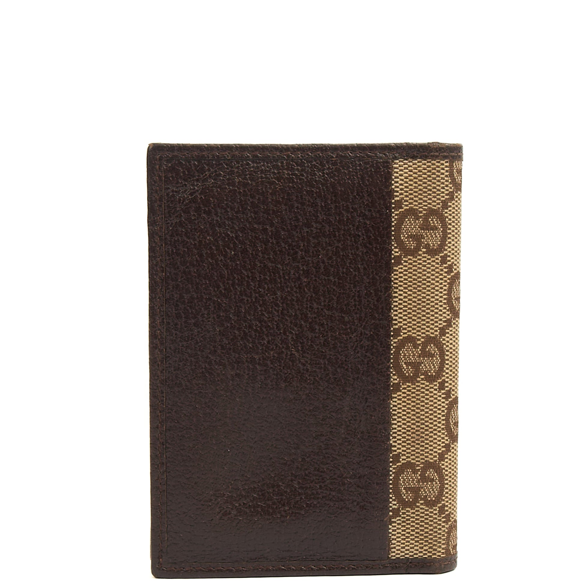 Gucci Wallet Wallet in GG Supreme, Fabric — Back View