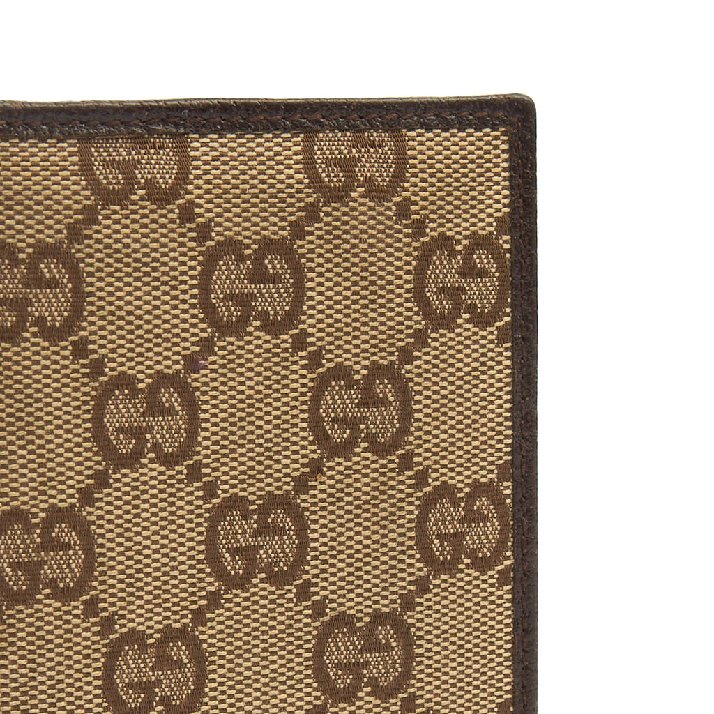 Gucci Wallet Wallet in GG Supreme, Fabric — Lifestyle View