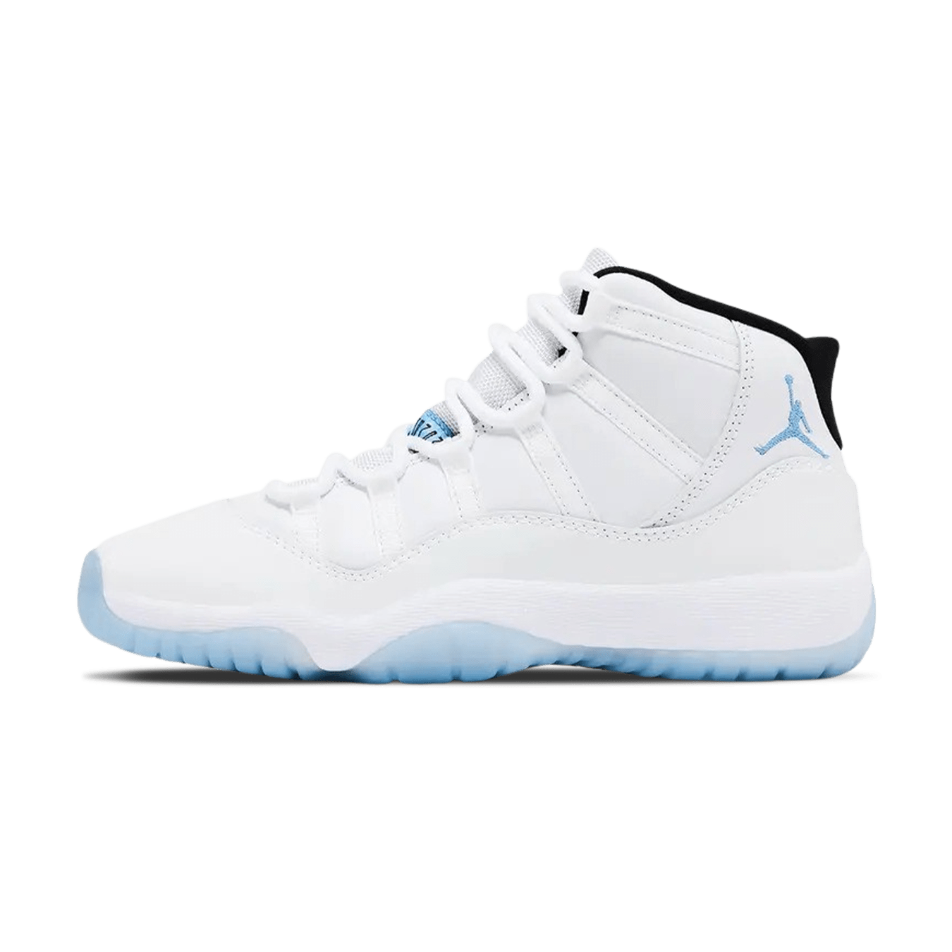 Air Jordan 11 Retro GS 'Legend Blue / Columbia' — UK 13.5 | EU 32 | US 1Y — Front View