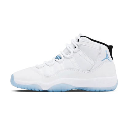 Air Jordan 11 Retro GS 'Legend Blue / Columbia' — UK 13.5 | EU 32 | US 1Y — Front View