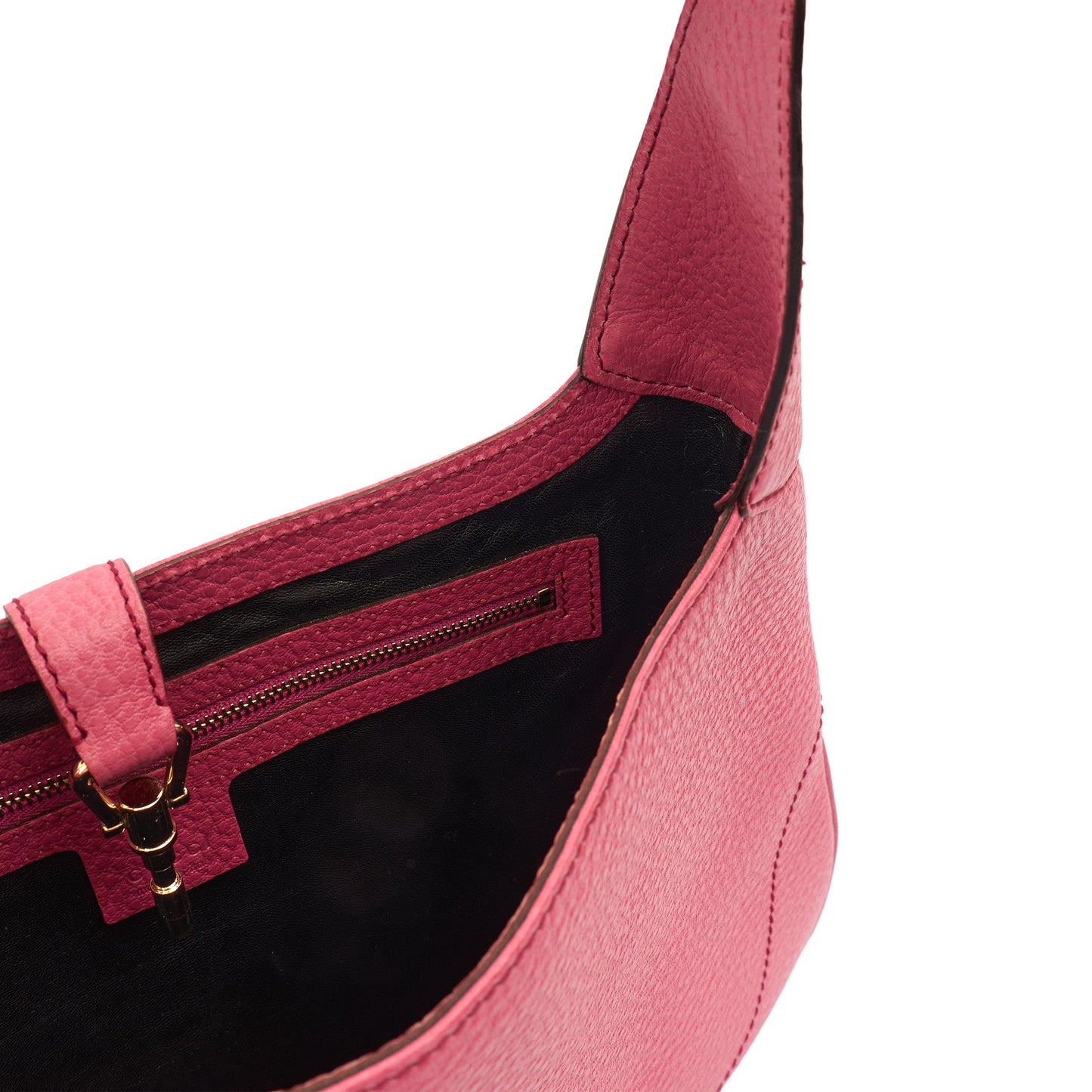 Gucci Shoulder Bag Jackie in Pink, Leather — Alternate View 7