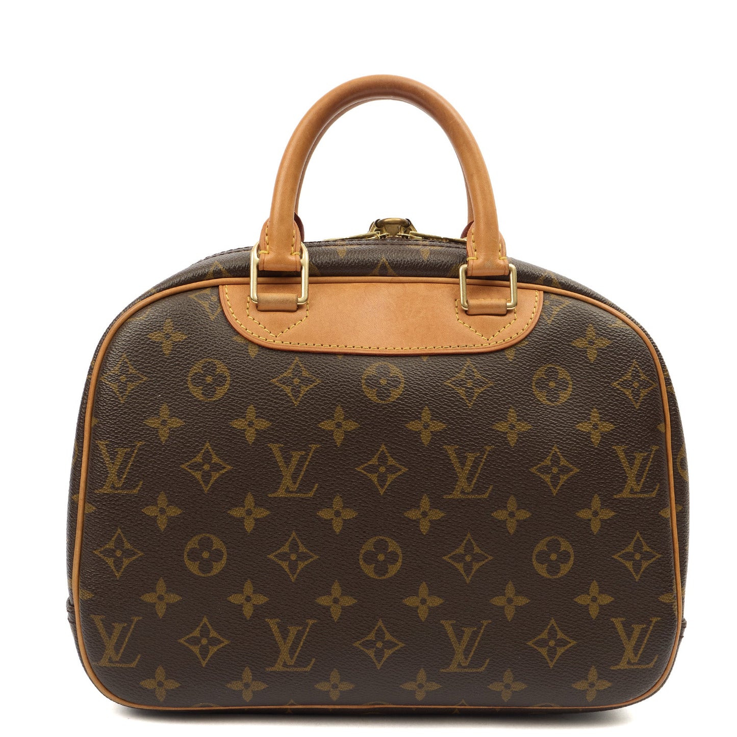 Louis Vuitton Top Handle Deauville in Monogram, Canvas — Top View