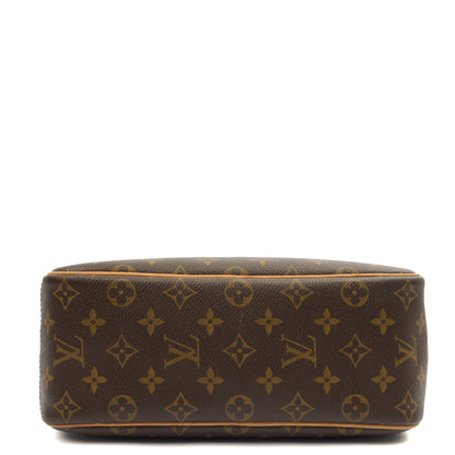 Louis Vuitton Top Handle Deauville in Monogram, Canvas — Detail View