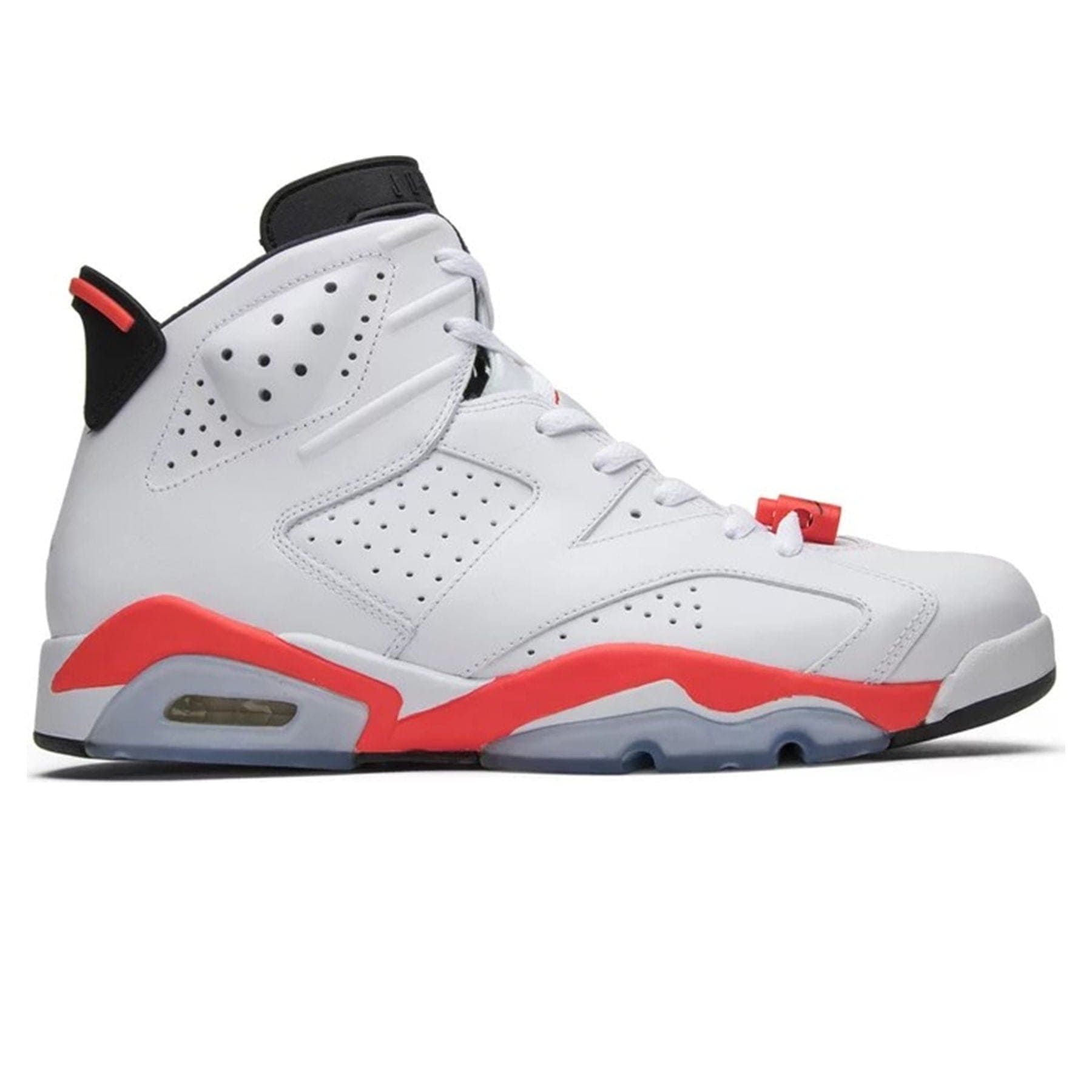 Air Jordan 6 Retro Infrared White 2014 — UK 3 | EU 35.5 | US 3.5 — Side View