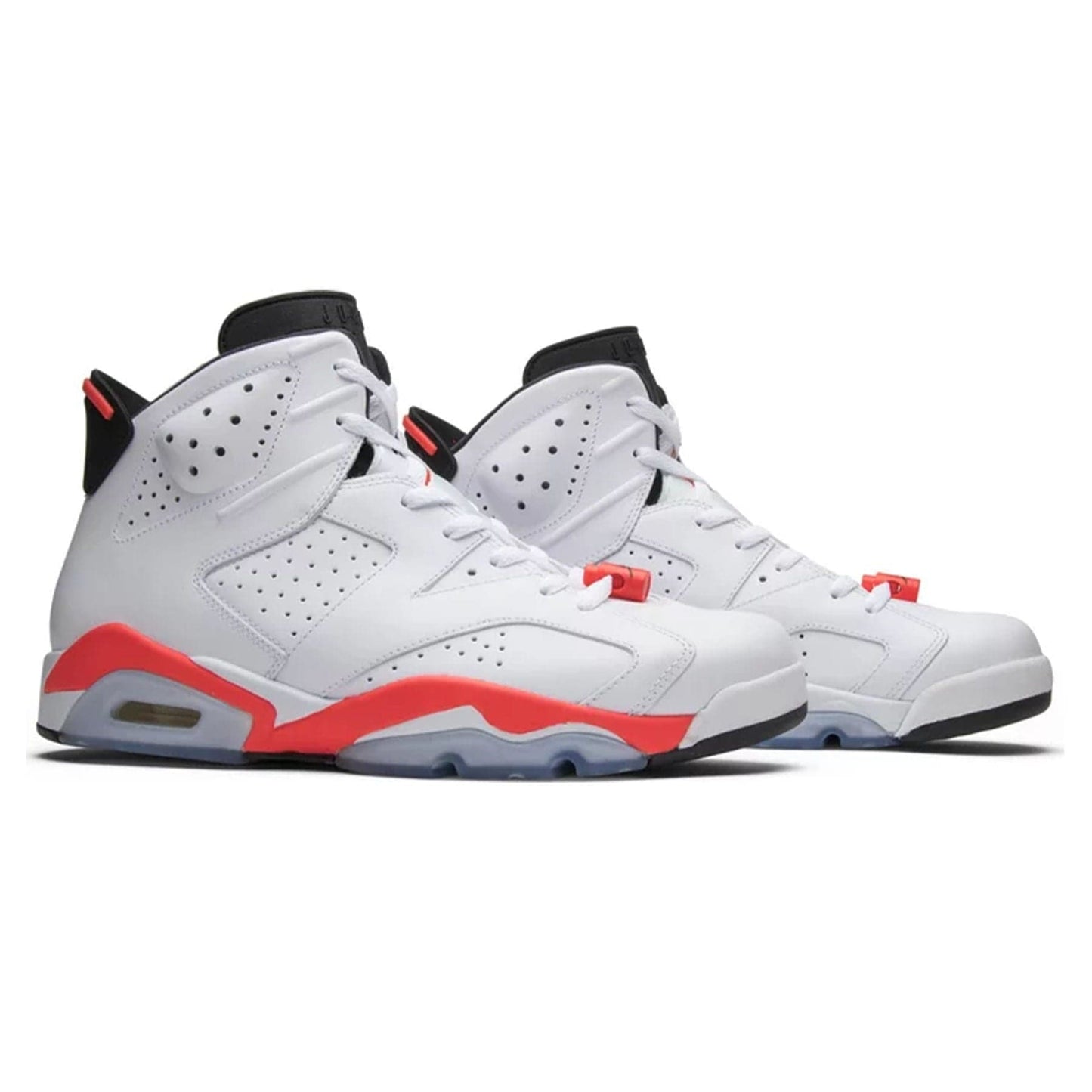 Air Jordan 6 Retro Infrared White 2014 — UK 3 | EU 35.5 | US 3.5 — Back View