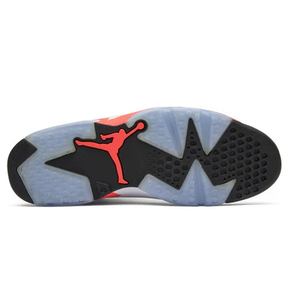 Air Jordan 6 Retro Infrared White 2014 — UK 3 | EU 35.5 | US 3.5 — Detail View