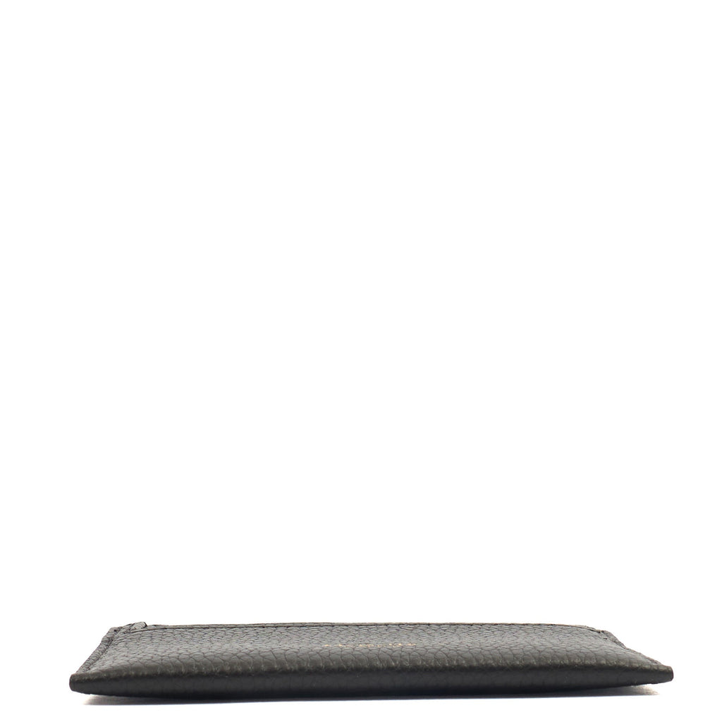 Mulberry Card Holder Card Holder in Black, Calfskin Leather — Detail View