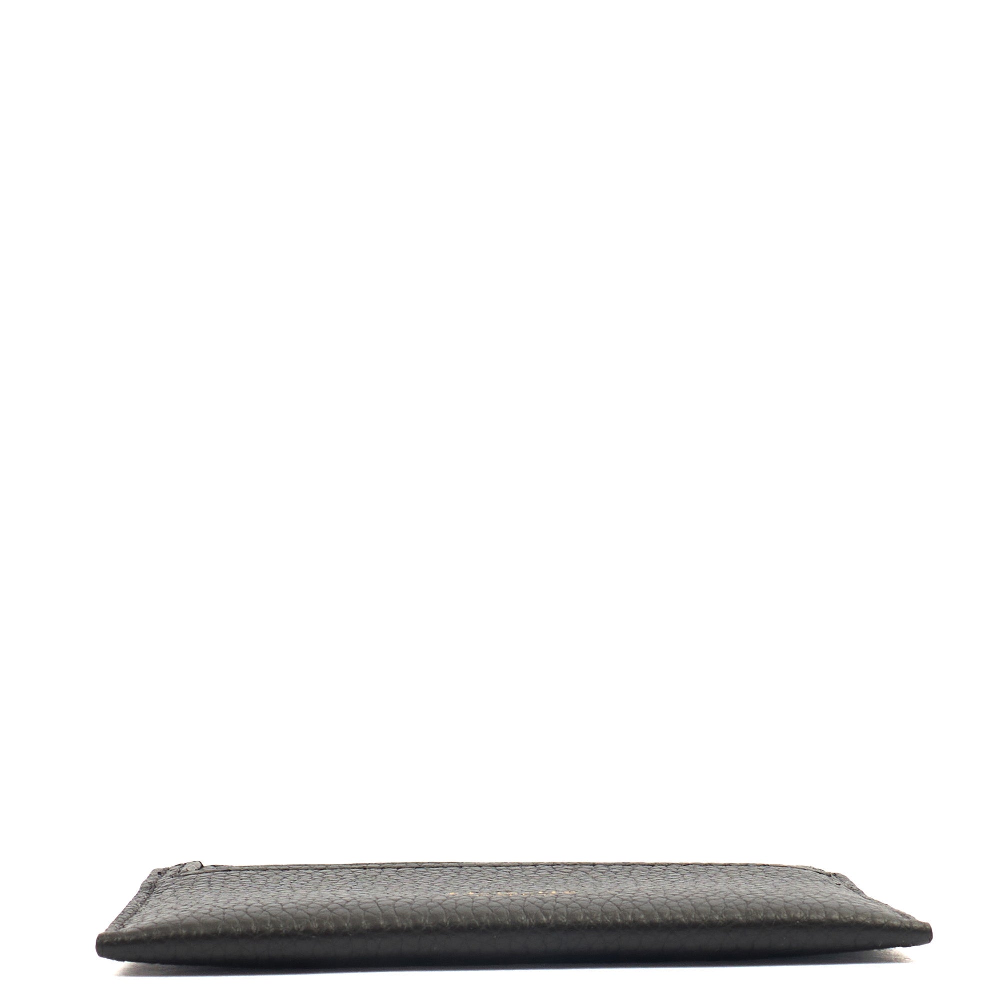 Mulberry Card Holder Card Holder in Black, Calfskin Leather — Detail View