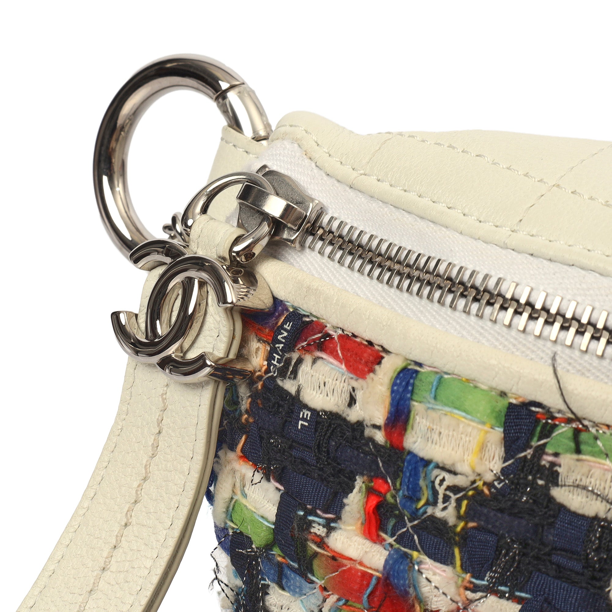 Chanel Cross Body Belt Bag in Multi, Fabric — Alternate View 15