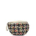Chanel Cross Body Belt Bag in Multi, Fabric — Front View