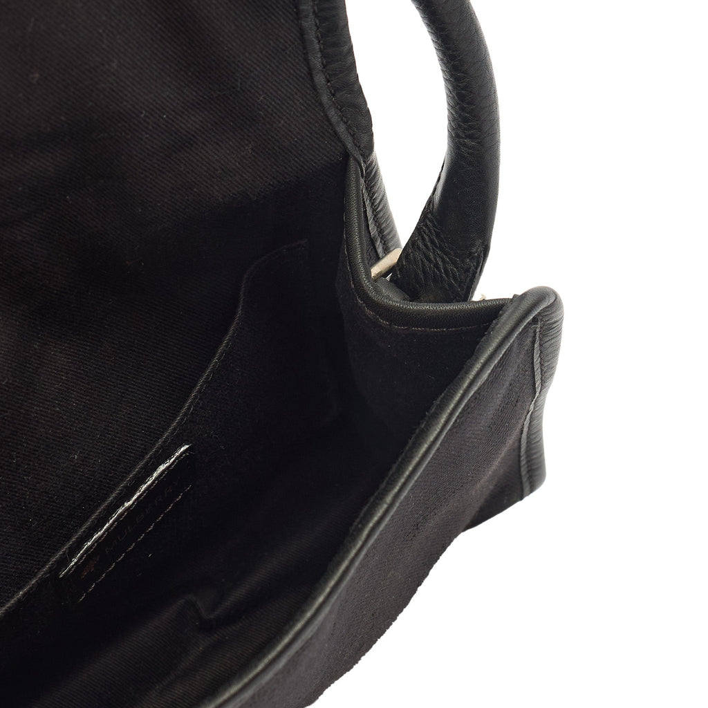 Mulberry Shoulder Bag Vintage Shoulder Bag in Black, Fabric — Alternate View 7