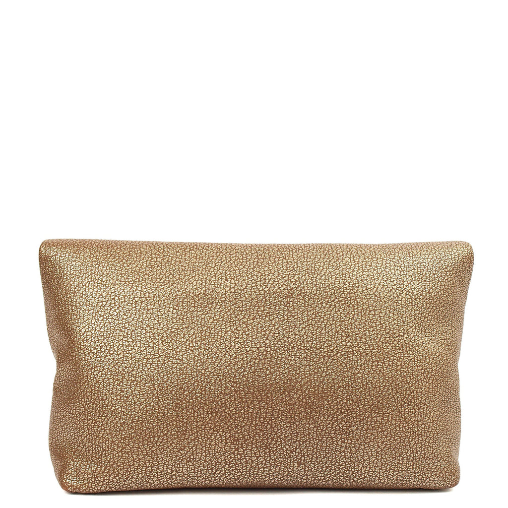 Mulberry Clutch Bayswater Clutch in Metallic, Leather — Top View