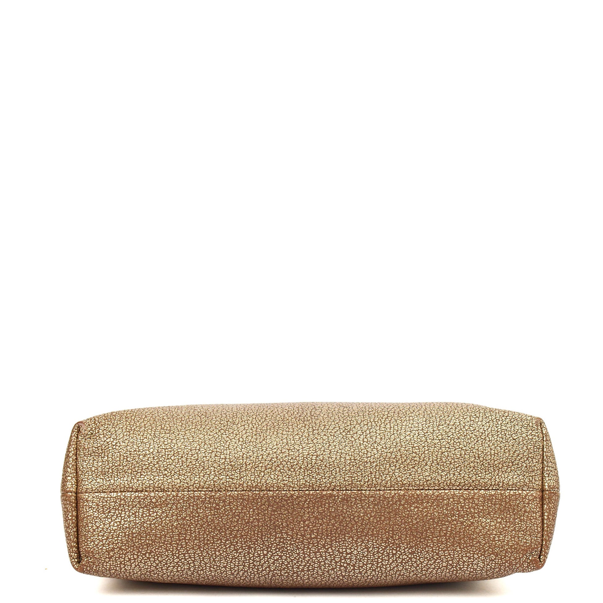 Mulberry Clutch Bayswater Clutch in Metallic, Leather — Detail View