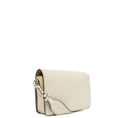Christian Dior Cross Body Diorevolution Flap Bag in White, Calfskin — Alternate View 8