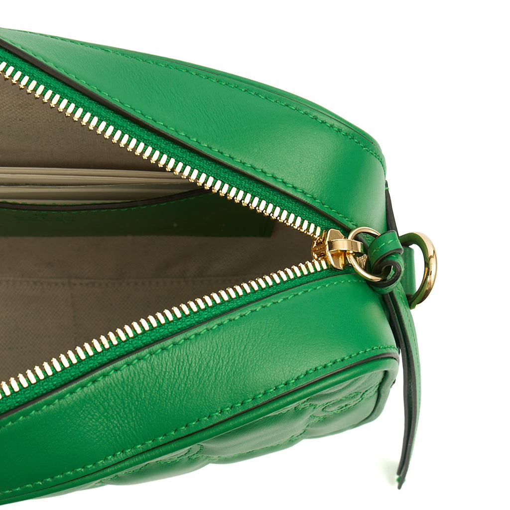 Gucci Cross Body Ophidia Crossbody in Green, Leather — Alternate View 8