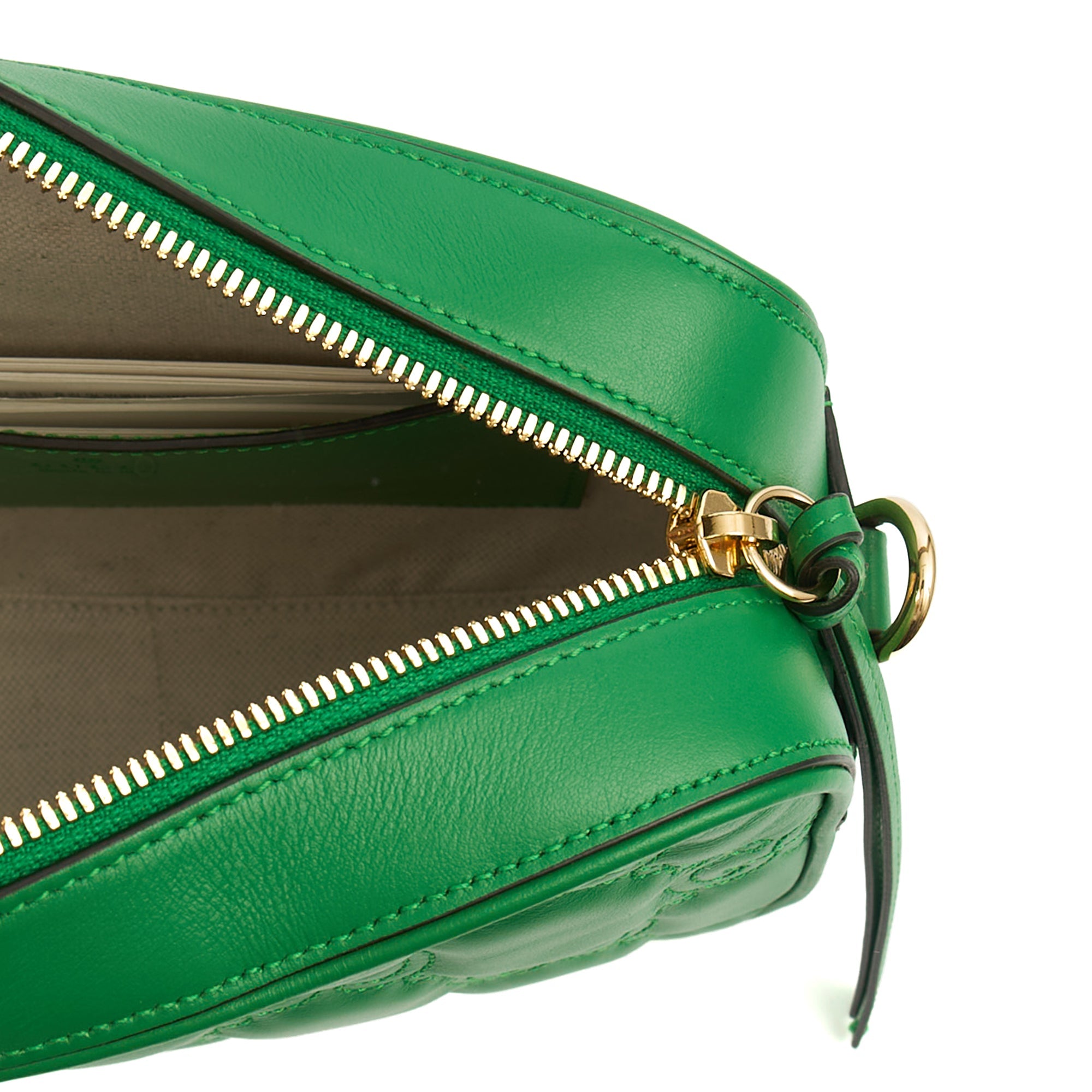Gucci Cross Body Ophidia Crossbody in Green, Leather — Alternate View 8