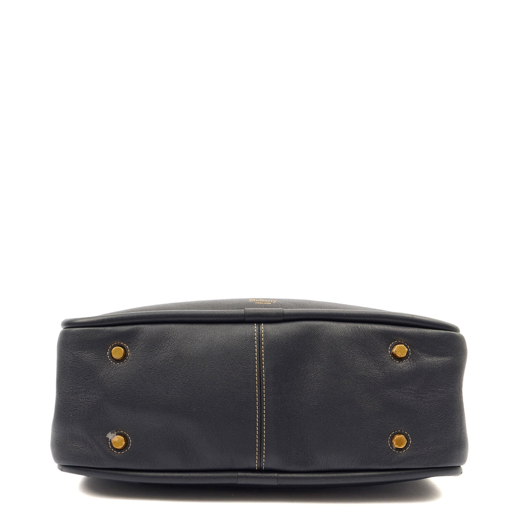 Mulberry Tote Leighton in Navy, Calfskin Leather — Alternate View 11