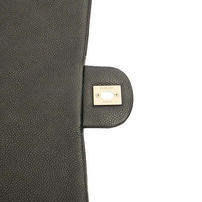 Chanel Shoulder Bag Flap Bag in Black, Caviar Leather — Alternate View 8