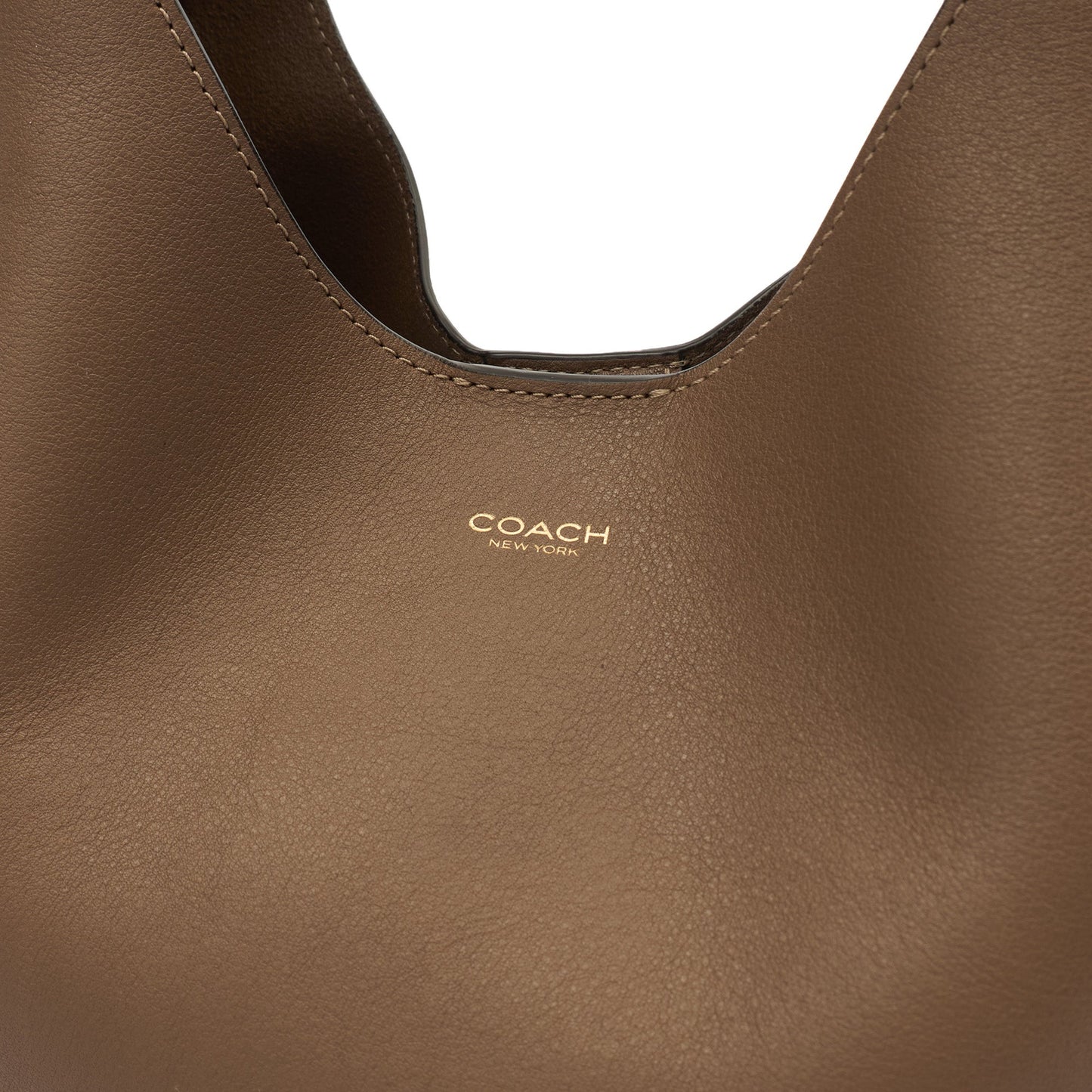 Coach Tote Brooklyn Shoulder Bag 28 in Brown, Leather — Lifestyle View