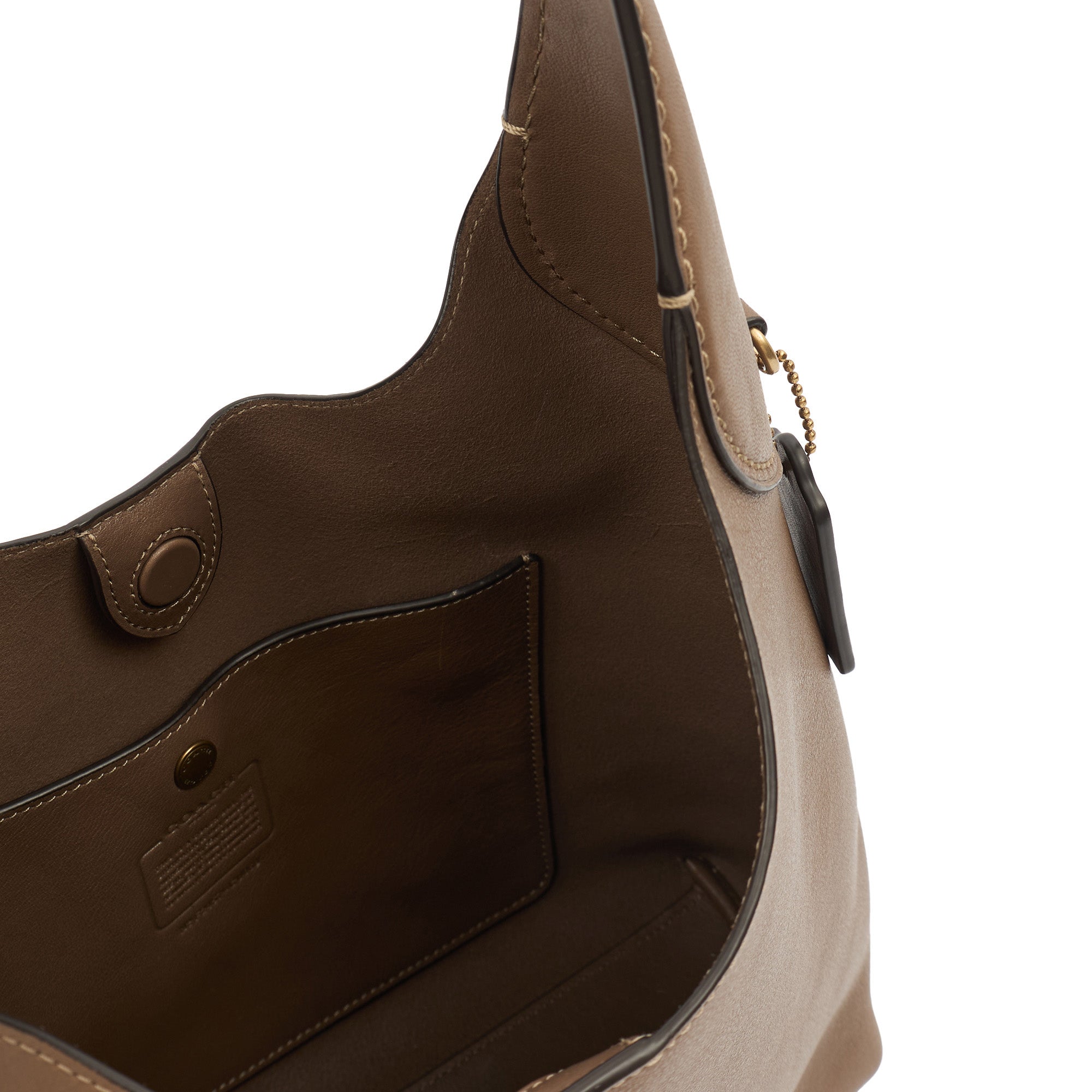 Coach Tote Brooklyn Shoulder Bag 28 in Brown, Leather — Alternate View 7