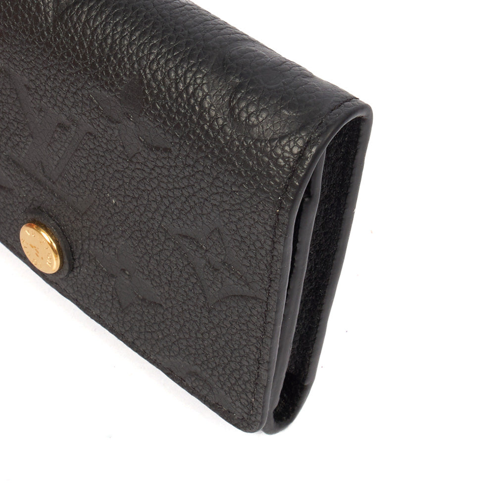 Louis Vuitton Wallet Wallet in Black Monogram Mat, Leather — Alternate View 10