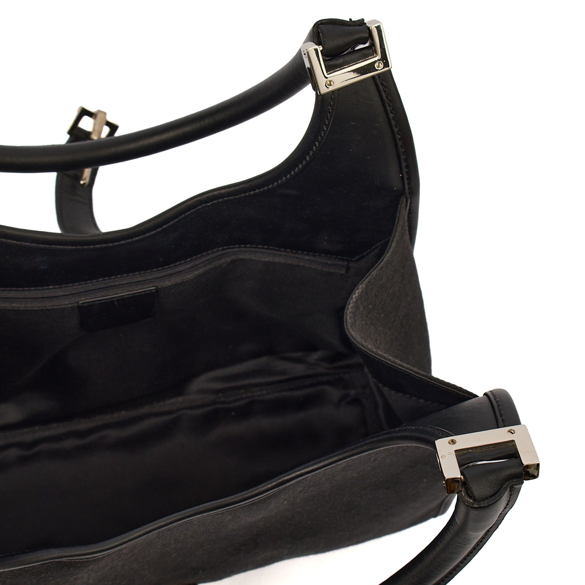 Gucci Shoulder Bag Jackie in Black, GG Canvas — Alternate View 7