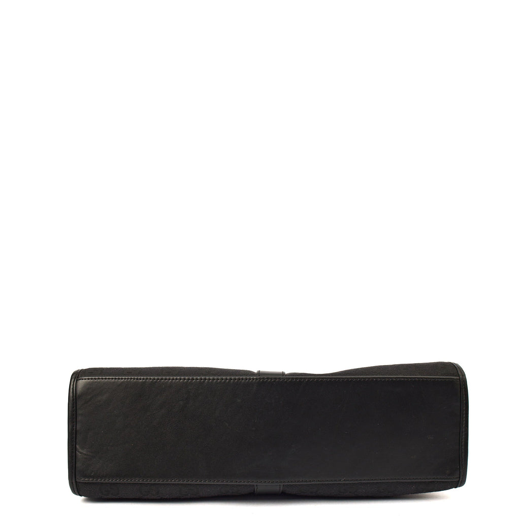 Gucci Shoulder Bag Jackie in Black, GG Canvas — Alternate View 12