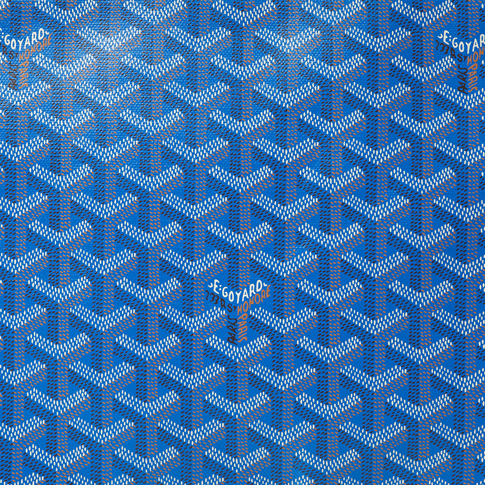 Goyard Clutch Senat Pouch PM in Blue, Leather — Alternate View 12