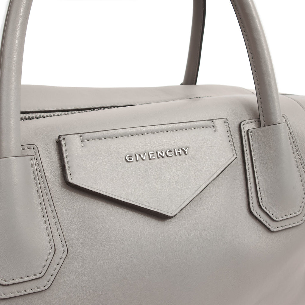 Givenchy Tote Antigona Soft - Medium in Grey, Leather — Alternate View 8