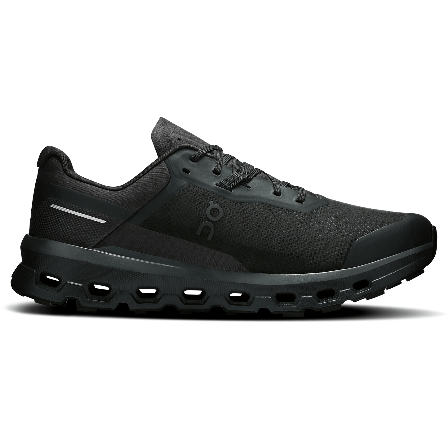 On Cloudvista 2 'Black Black' — UK 6.5 | EU 40 | US 7 — Side View