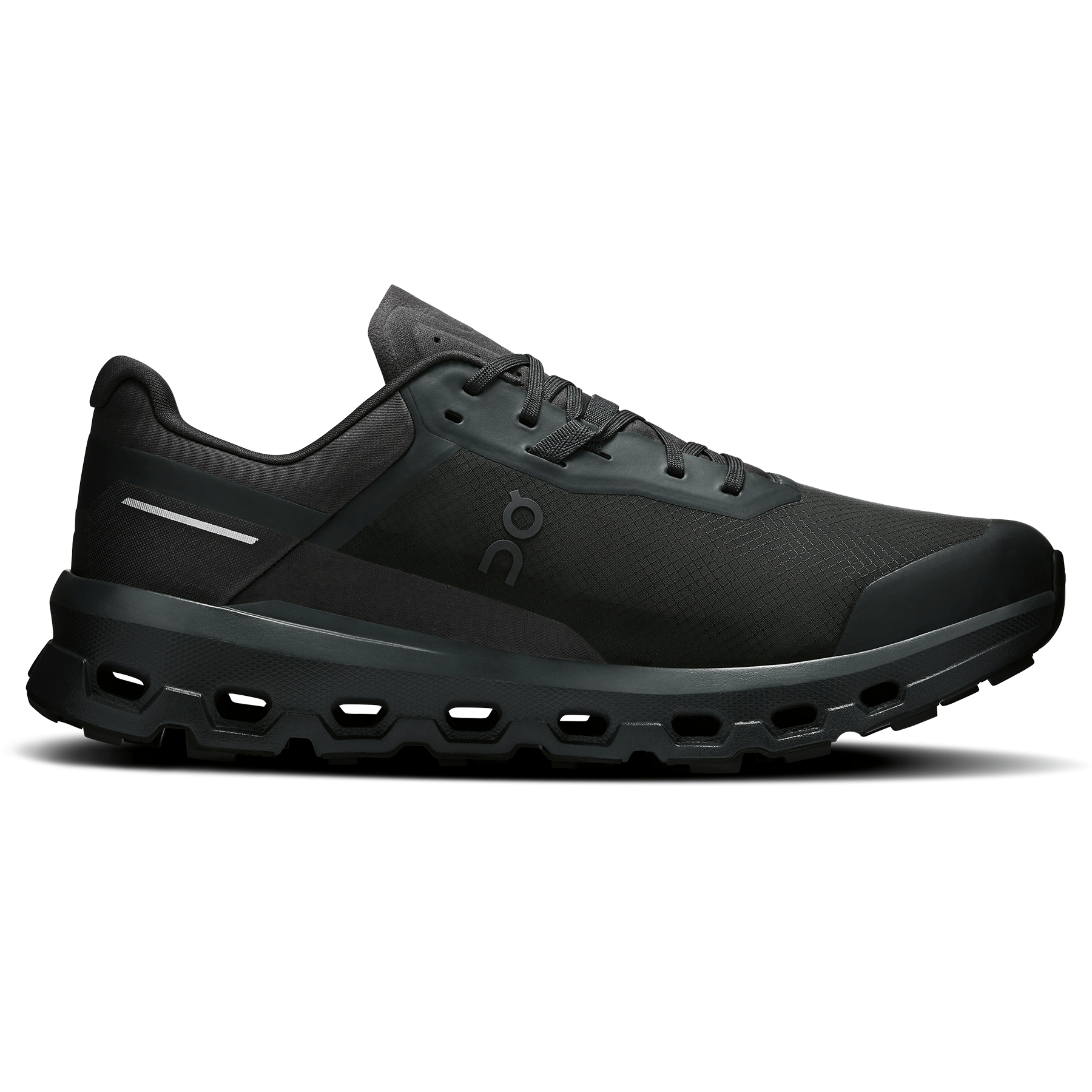 On Cloudvista 2 'Black Black' — UK 6.5 | EU 40 | US 7 — Side View